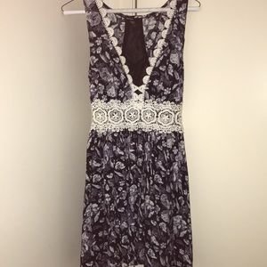 Small Love Culture Blue Print sleeveless dress